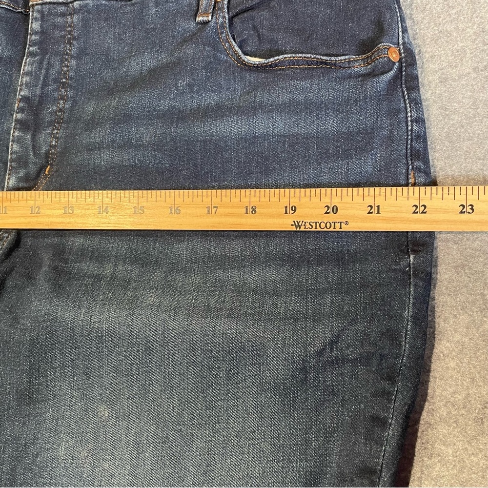 LOFT Women’s Skinny Jeans in Dark Blue Wash Sz 22 - Picture 7 of 13